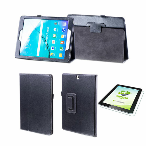 Aufstellbare Kunst-Leder Tasche f�r Tablet Etuis H�lle Cover Schutz Case Zubeh�r 