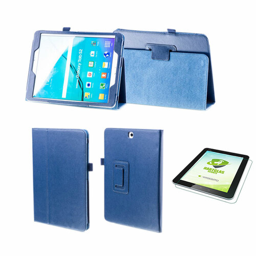 Aufstellbare Kunst-Leder Tasche f�r Tablet Etuis H�lle Cover Schutz Case Zubeh�r 