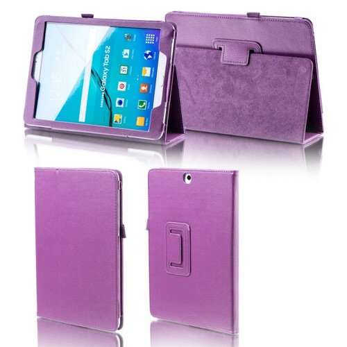 Aufstellbare Kunst-Leder Tasche f�r Tablet Etuis H�lle Cover Schutz Case Zubeh�r 