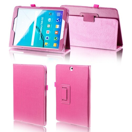 Aufstellbare Kunst-Leder Tasche f�r Tablet Etuis H�lle Cover Schutz Case Zubeh�r 