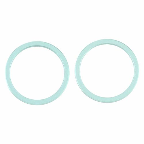 2 Stk R�ck Kamera Linsen Schutz f�r Apple iPhone 12 Mini Gr�n Ersatzteil Neu