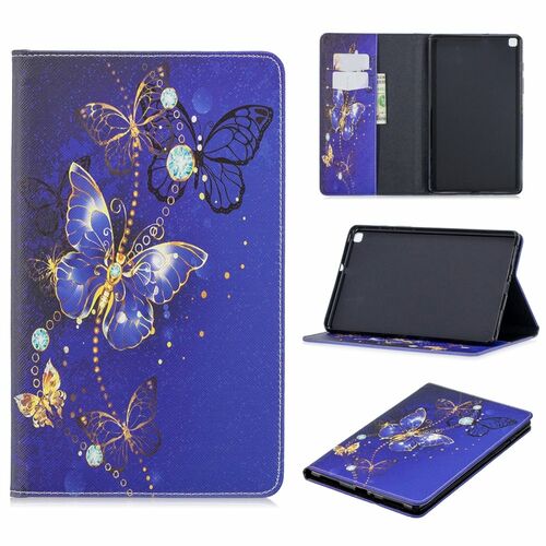 Fr Samsung Galaxy Tab A 8.0 2019 T290 T295 Motiv 14 Tasche Kunst Leder Hlle Etuis