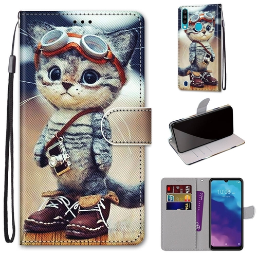 F�r ZTE Blade A7 2020 Kunstleder Handy Tasche Book Motiv 1 Schutz H�lle Case Cover Etui Neu