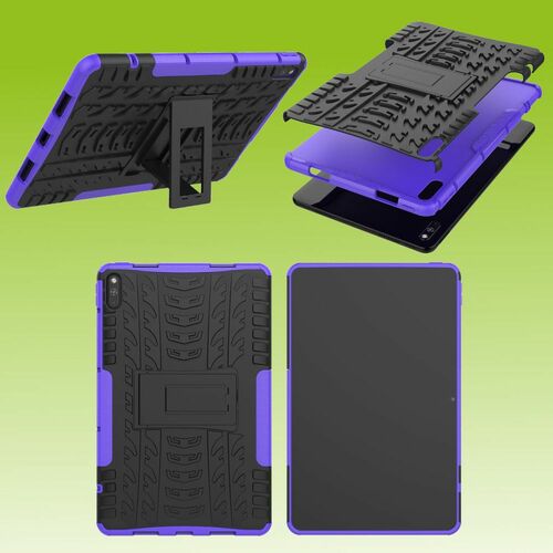 F�r Huawei MatePad 2020 10.4 Zoll Hybrid Outdoor Schutzh�lle Case Lila Tasche Cover Etuis