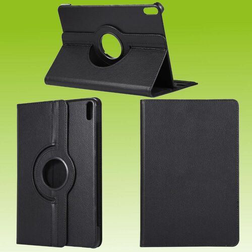 Fr Huawei MatePad 2020 10.4 Zoll 360 Grad Hlle Cover Tasche Schwarz Kunst Leder Case Neu