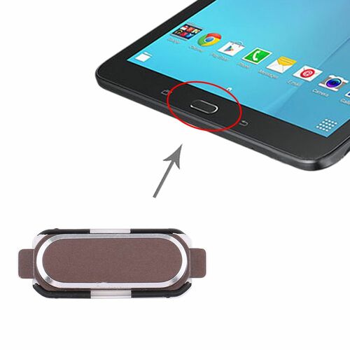 Home Key f�r Samsung Galaxy Tab E 9.6 T560/T561/T567 Gold Button Taste