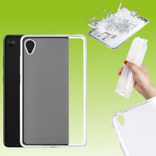 F�r Lenovo Tab M8 8.0 2020 TB-8705F Transparent Tablet Tasche H�lle Case TPU Silikon d�nn
