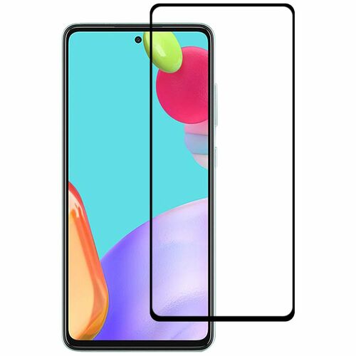 F�r Samsung Galaxy A72 4G 3D Premium 0,3 mm H9 Hart Glas Schwarz Folie Schutz H�lle Neu