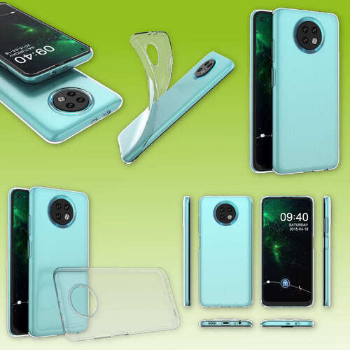 F�r Xiaomi Redmi Note 9T 5G Silikoncase TPU Schutz Transparent Handy Tasche H�lle Cover Etui Zubeh�r Neu