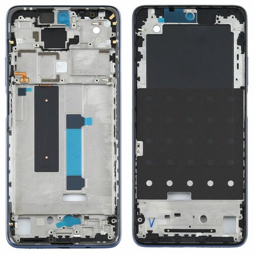 Front Housing LCD Rahmen f�r Xiaomi Mi 10T Lite Schwarz Front Frame Bezel Plate Ersatzteil Reparatur