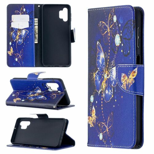 F�r Samsung Galaxy A32 5G A326B Kunstleder Handy Tasche Book Motiv 8 Schutz H�lle Case Cover Etui Neu