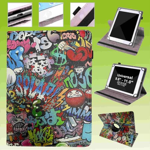F�r Apple Tablet Motiv Muster 360 Grad Rotation Tasche Kunst-Leder H�lle Etuis Cover Schutz Case Zubeh�r 