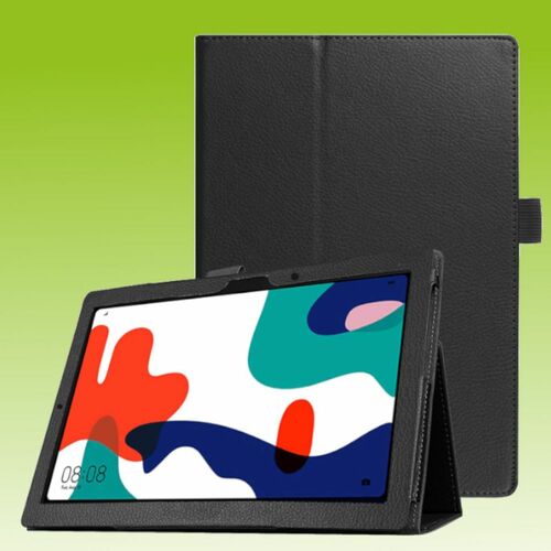 Fr Huawei MatePad T10 / T10s 2020 Schwarz  Kunstleder Hlle Cover Tasche Case Neu