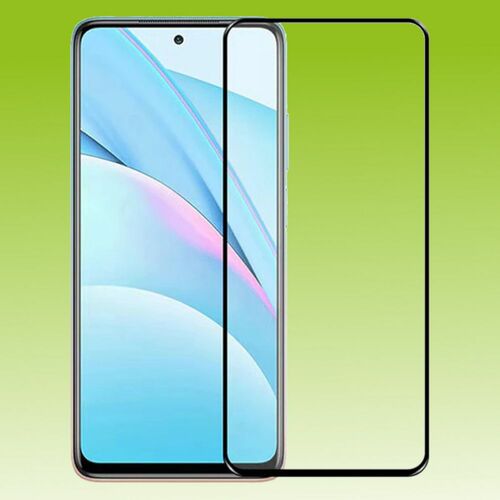 F�r Xiaomi Redmi Note 10 / Poco M3 Pro 2x 3D Premium 0,3 mm H9 Hart Glas Schwarz Folie Schutz H�lle Neu