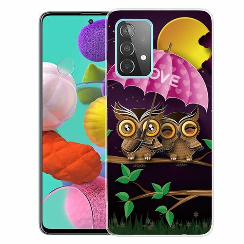 F�r Samsung Galaxy A32 5G Silikon Case TPU Eulen Schutz Muster Tasche H�lle Cover Etuis Zubeh�r