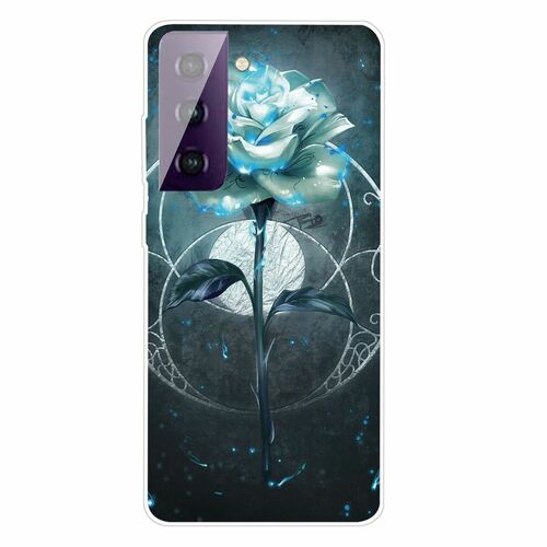 Fr Samsung Galaxy S21 Silikon Case TPU Magic Rose Schutz Muster Tasche Hlle Cover Etuis