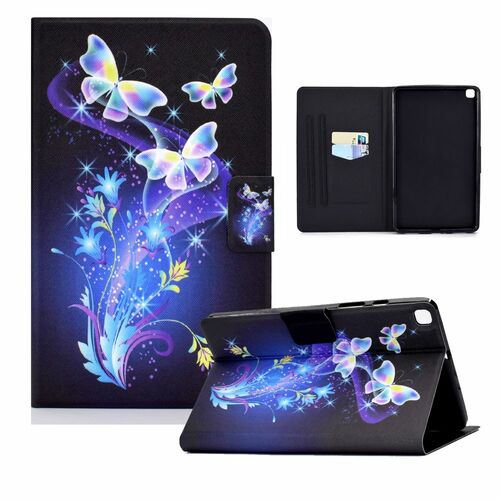 F�r Samsung Galaxy Tab A7 T500 / T505 2020 Motiv 86 Tablet Tasche Kunst Leder H�lle Etuis