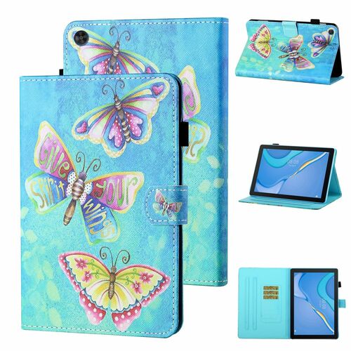 F�r Huawei MatePad T10 / T10s 2020 Motiv 1 Tablet Tasche Kunst Leder H�lle Schutz Etuis