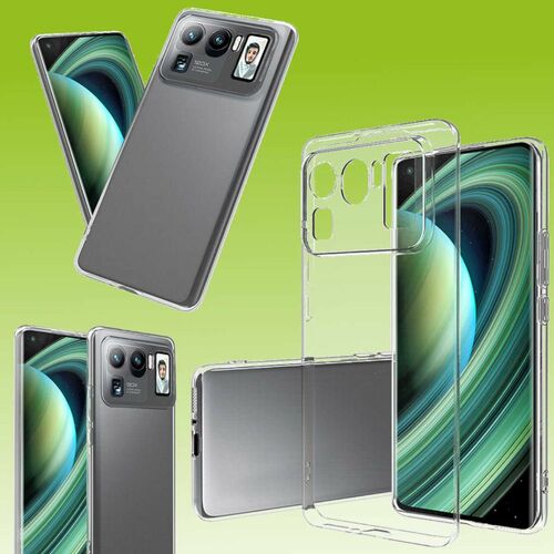 F�r Xiaomi Mi 11 Ultra Silikoncase TPU Schutz Transparent Tasche H�lle Cover Etui Zubeh�r Neu
