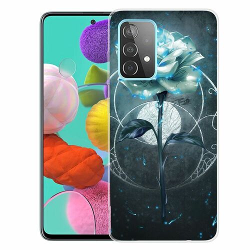 F�r Samsung Galaxy A52 / A52s 5G Silikon Case TPU Motiv Magic Rose Schutz H�lle Cover Etuis 