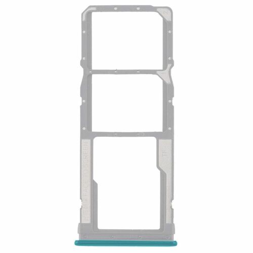 Sim Card Tray f�r Xiaomi Redmi Note 10 Blau Karten Halter Schlitten Holder Ersatzteil