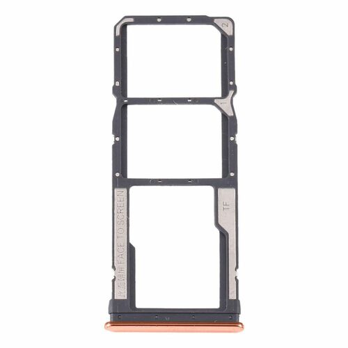Sim Card Tray f�r Xiaomi Redmi Note 10 Rose Gold Karten Halter Schlitten Holder Ersatzteil