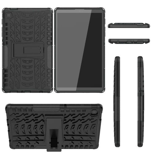F�r Samsung Galaxy Tab A7 Lite 2021 8.7 Hybrid Outdoor Schutzh�lle Case Schwarz Tasche Cover Etuis