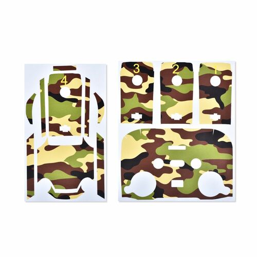 STARTRC Schutzfolien Set f�r DJI Air 2S und Drohnen Zubeh�r Fernsteuerung Camouflage Gr�n