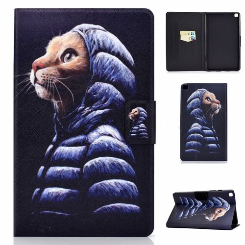 Fr Samsung Galaxy Tab A7 Lite 2021 8.7 Motiv 1 Tablet Tasche Kunst Leder Hlle Etuis