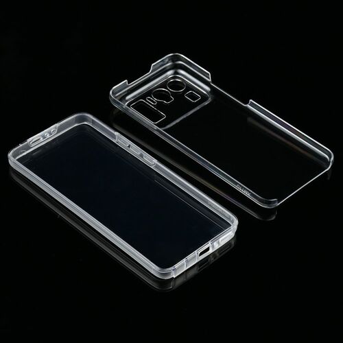 Fr Xiaomi Mi 11 Ultra PU / TPU Handy Tasche Transparent beidseitig Hlle Etuis