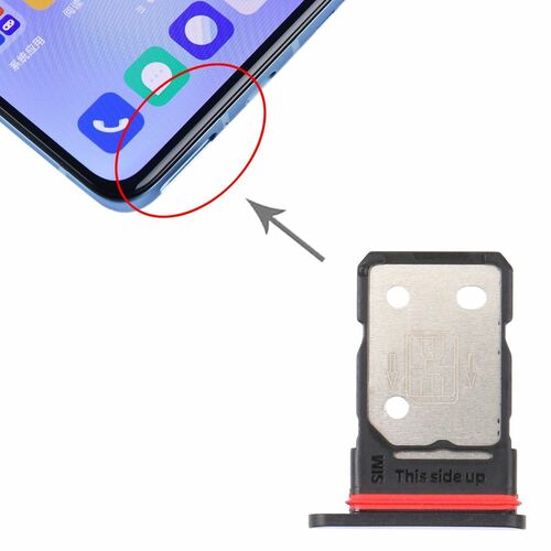 F�r OnePlus 9 Sim Karten Halter Adapter Lila Ersatzteil Reparatur