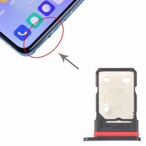 F�r OnePlus 9 SIM + SIM Karten Card Tray Halter Adapter Lila Ersatz Reparatur