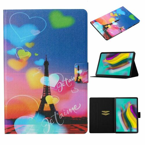 F�r Samsung Galaxy Tab A7 Lite 2021 8.7 Motiv 19 Tablet Tasche Kunst Leder H�lle Etuis