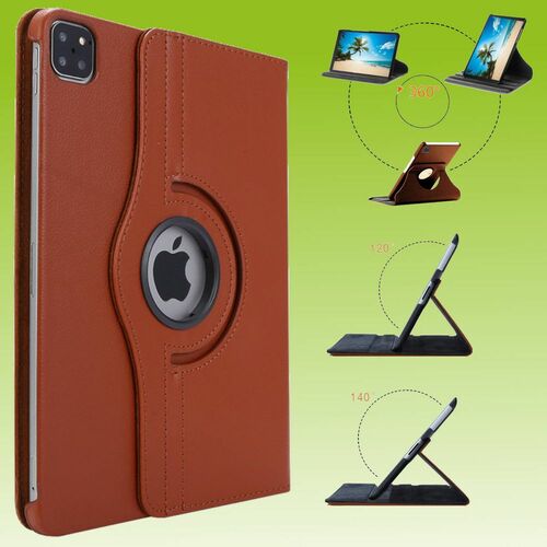 F�r Apple iPad Air 13 2024 / Pro 12.9 2022 / 2021 360 Grad Rotation Tablet Tasche 