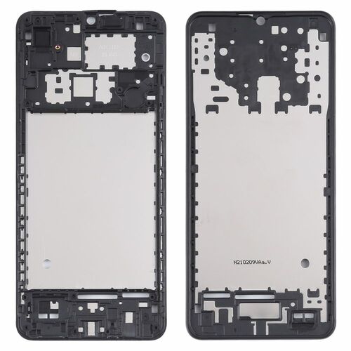 F�r Samsung Galaxy A02 Front Housing LCD Bezel Rahmen Ersatz Schwarz 