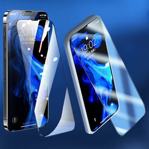 F�r Apple iPhone 14 Plus / 13 Pro Max 2x 4D Premium 0,3 mm H9 Hart Glas Schwarz Folie Schutz H�lle Neu