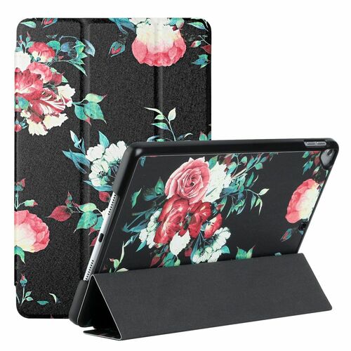 F�r Apple iPad Pro 10.5 2017 / Air 10.5 2019 / 10.2 2019 / 10.2 2020 3folt Wake UP Smart Cover Etuis H�lle Case Schutz Motiv 5