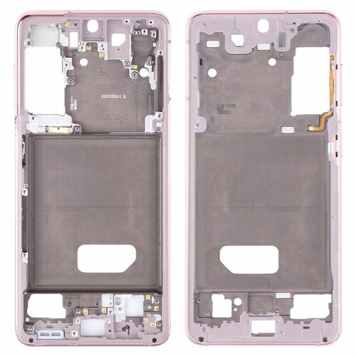 Mittel Rahmen Bezel Plate Mittelrahmen f�r Samsung Galaxy S21 Pink Ersatzteil Reparatur