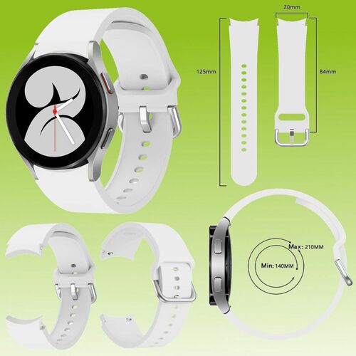 F�r Samsung Galaxy Watch FE 6 5 4 Normal Pro Classic Kunststoff Band