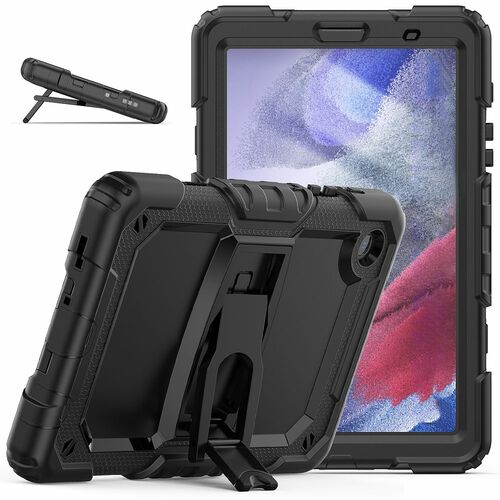 F�r Samsung Galaxy A7 Lite T220 / T225  aufstellbare Tablet Tasche Schutzh�lle Cover H�lle Cover Case Schwarz