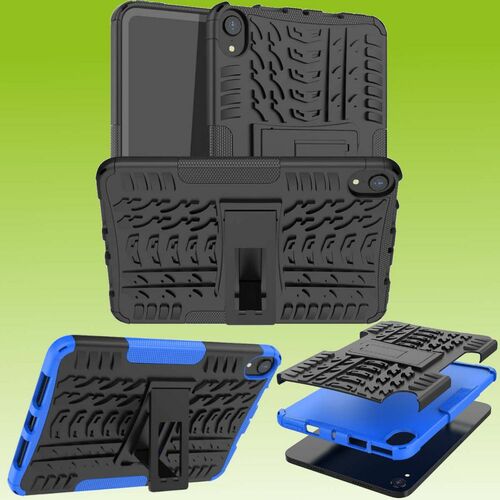 F�r Apple iPad Mini 2024 8.3 Zoll / Mini 6 2021 Hybrid Outdoor Schutzh�lle Case Schwarz Tasche Cover Etuis