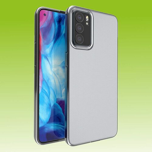 F�r Oppo Reno 6 5G Silikoncase TPU Schutz Transparent Handy Tasche H�lle Cover Etui Zubeh�r Neu