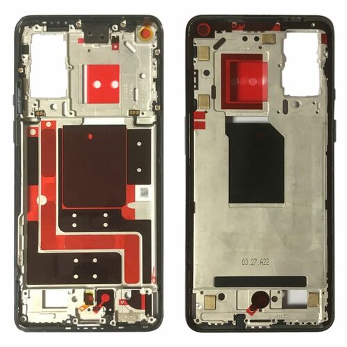 Mittelrahmen Middle Frame Bezel Plate f�r OnePlus 9 Ersatzteil Reparatur Zubeh�r Blau