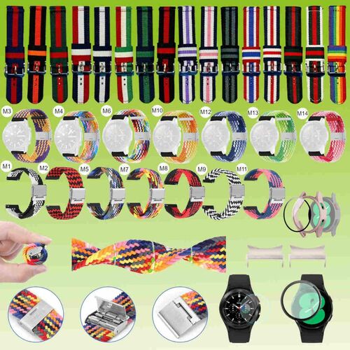 F�r Samsung Galaxy Watch FE 6 5 4 Normal Pro Classic alle Gr��en Armband