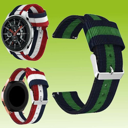 F�r Samsung Galaxy Watch FE 6 5 4 Normal Pro Classic Nylon Armband