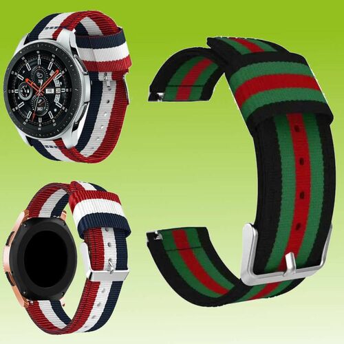 F�r Samsung Galaxy Watch FE 6 5 4 Normal Pro Classic Nylon Armband