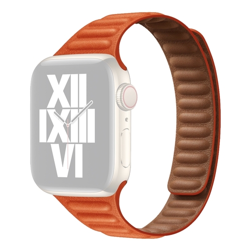 F�r alle Apple Watch Series Magnetisches Magnet Hochwertiges Kunst Leder Ersatz Tausch Uhr Armband Zubeh�r Neu 