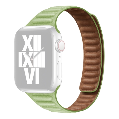 F�r alle Apple Watch Series Magnetisches Magnet Hochwertiges Kunst Leder Ersatz Tausch Uhr Armband Zubeh�r Neu 