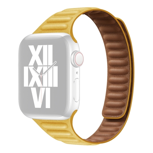 F�r alle Apple Watch Series Magnetisches Magnet Hochwertiges Kunst Leder Ersatz Tausch Uhr Armband Zubeh�r Neu 