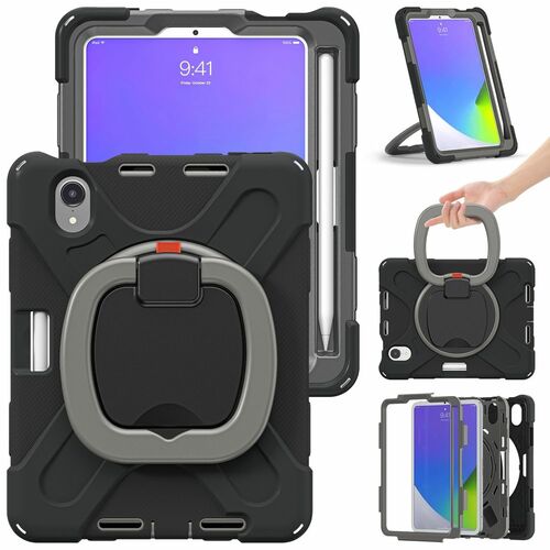 F�r Apple iPad Mini 2024 8.3 Zoll / Mini 6 2021 Hybrid 360 Grad H�lle